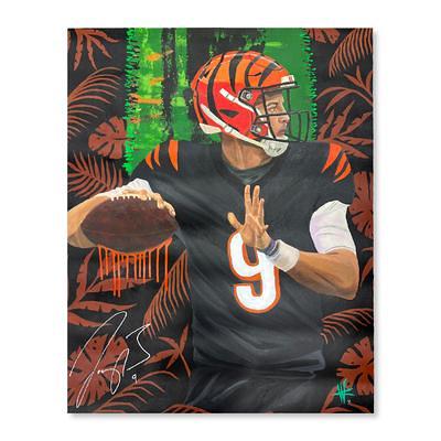 Patrick Mahomes Kansas City Chiefs Stretched 30 x 40 Embellished Home  Giclee Canvas with Red Accents by Artist Cortney Wall - Limited Edition #1  of 1