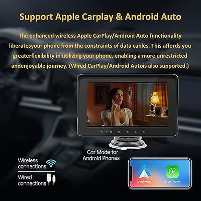 Seventour Wireless Apple Carplay Car Stereo,Portable 9'' Touch Screen  Android Auto Car Play for Cars,Drive Mate Carplay Navigation with Mirror  Link/Siri/FM/Bluetooth - Yahoo Shopping