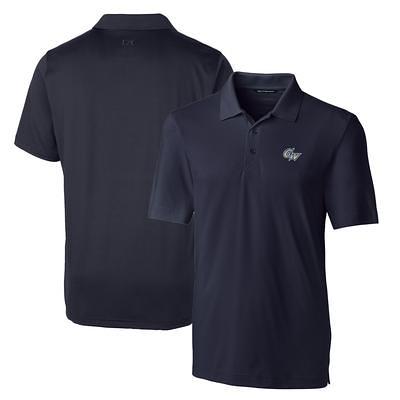 Men's Cutter & Buck Navy Atlanta Braves Forge Stretch Polo