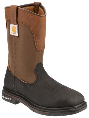 Carhartt Square Steel Toe Waterproof Wellington Work Boots for Men ...