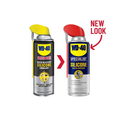 WD-40 Specialist Silicone Lubricant, 11-oz. Aerosol Can - 6 CA