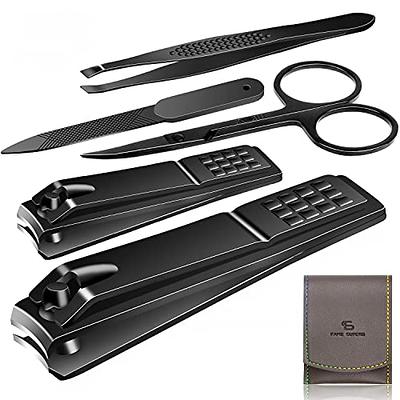 4 Pcs Manicure Set Stainless Steel Nail Clippers, Beauty Tool Portable Set  Professional Grooming Kits, Travel Nail Kit for Men and Women (Green) -  Yahoo Shopping