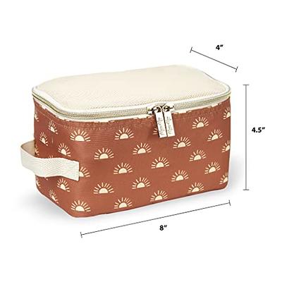  Itzy Ritzy Packing Cubes – Set of 3 Packing Cubes or Travel  Organizers; Each Cube Features a Mesh Top, Double Zippers and a Fabric  Handle; Terracotta Sunrise : Everything Else