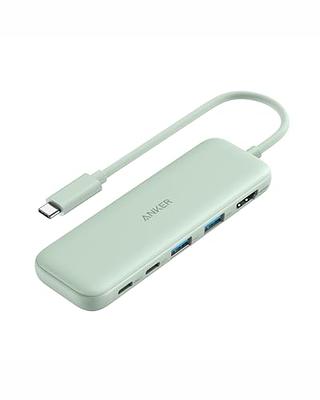 Anker USB C Hub Adapter, 5-in-1 USB C Adapter with 4K USB C to HDMI,  Ethernet Port, 3 USB 3.0 Ports, for MacBook Pro, iPad Pro, XPS, Pixelbook,  and