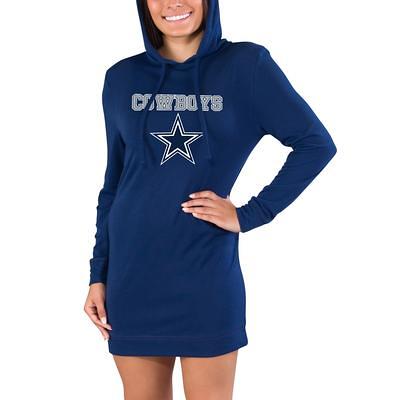 Vineyard Vines Navy Dallas Cowboys Local Long Sleeve Hoodie T-Shirt