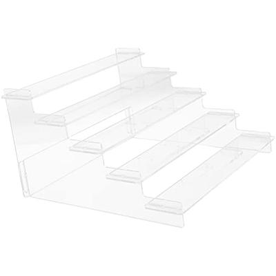 Cabilock Plastic Display Risers Transparent Figure Display Racks