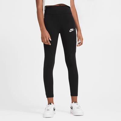 Girls Nike Nike High Waisted Leggings - Girls' Grade School Black/White  Size L - Yahoo Shopping