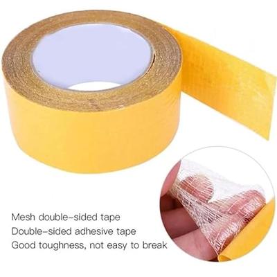 Strong Adhesive Double-Sided Gauze Fiber Mesh Tape, High Adhesive