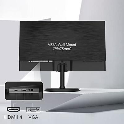 KOORUI 27 inch Gaming Monitor 100Hz Full HD (1920 x 1080) IPS Computer  Monitor, Built-in Speakers, VESA, HDMI x 1, VGA Port x1, Audio Port, Office