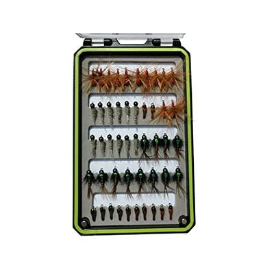 Wild Water Fly Fishing 60 Most Popular Flies in Mini-Mega Assortment with  Small Fly Box incl. Dry, Caddis, Nymph, Wooly Bugger for Trout, Panfish,  Crappie, Sunfish - Yahoo Shopping