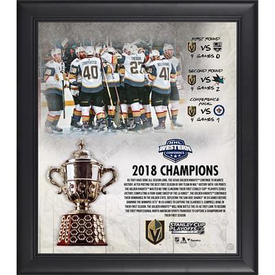 Denver Nuggets Fanatics Authentic 2023 Western Conference Champions 15 x  17 Framed Collage