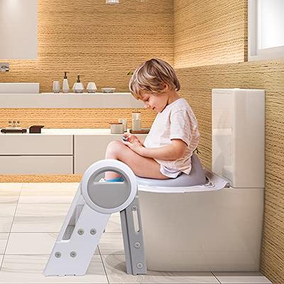 Onasti Foldable Toddler Step Stop for Bathroom Sink, Adjustable 3 Gray