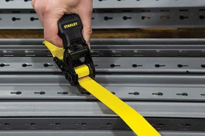 Stanley 1 in. x 12 ft. / 1500 lbs. Break Strength Ratchet Straps