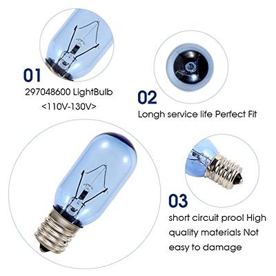 Eagleggo KEI D34L Refrigerator Bulb Replacement for Frigidaire Kenmore  Electrolux 5304511738 LED Refrigerator Replace PS12364857 AP6278388 4584444