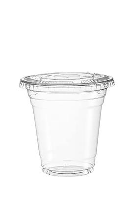 Plastic Cups with Lids - 12 oz - BPA-Free Clear Plastic Cups - Rolled Rim  Disposable Coffee Cups - C…See more Plastic Cups with Lids - 12 oz 