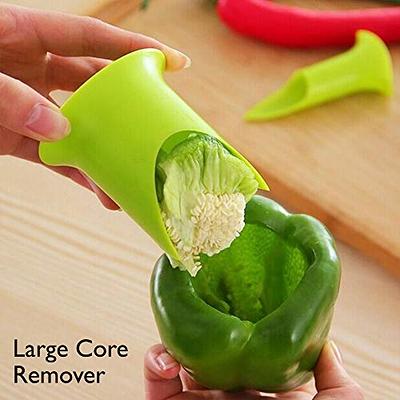 Pepper Seed Remover Jalapeno Chili Pepper Cutter Seeder Tomato Fruit And  Vegetable Corer Slicer 2Pcs Kitchen Creative Gadget