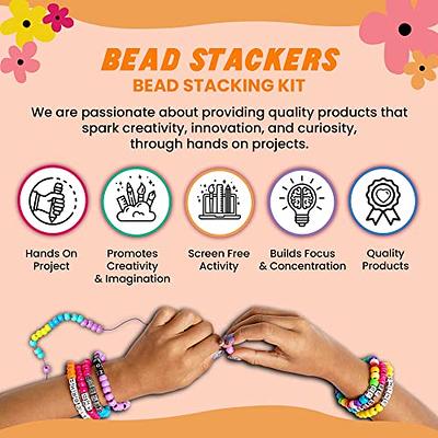 Fashion Angels Fast Food Bead Stackers - STEAM 3D Building Beaded Jewelry  Kit- Necklace and Bracelet Making