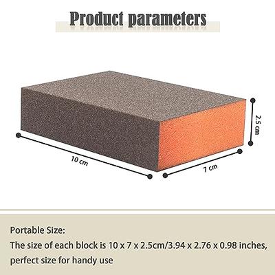 Sanding Sponge, 60-320 Grit Assortment Sanding Block, Wet and Dry