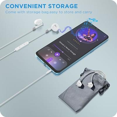  2 Pack Earphone Earbuds Headset Headphone Carrying