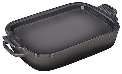 Le Creuset Stoneware Rectangular Dish with Platter Lid, 14 3/4 X 9,  Caribbean