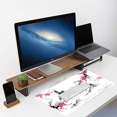 Viorichve Japanese Sea Wave Gaming Mouse Pad Extended Large Mouse Pad XXL  Big Desk Mat 31.06