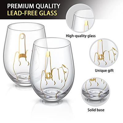 Couples ring finger gift set- beer glass and mug mr and mrs