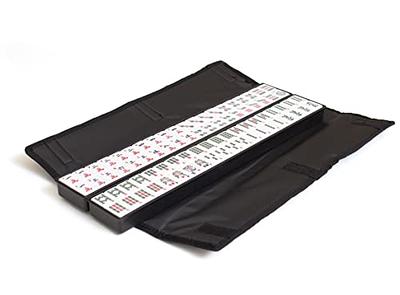 American Mahjong Set,166 Premium White Tiles, 4 All-in-One Rack