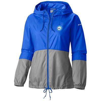 Los Angeles Dodgers Columbia Team Flash Forward Full-Zip Windbreaker Jacket  - Royal/Gray