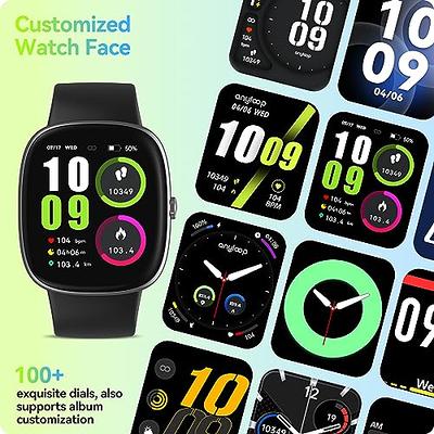 anyloop Smart Watches for Men Women with 24/7 Heart Rate Blood Oxygen  Monitor Sleep Tracking, 46mm 1.3oz Step Calorie Counter Fitness Watch  Activity Trackers for iOS and Android Phones - Yahoo Shopping