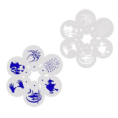 Barista Stencils Stainless Steel 6 Pcs set