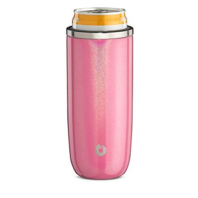 Toadfish Non-Tipping Can Cooler + Adapter - 12oz - Pink