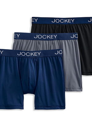 5 1/2 Moisture-Wicking Performance Boxer Briefs 3 Pack - Yahoo Shopping