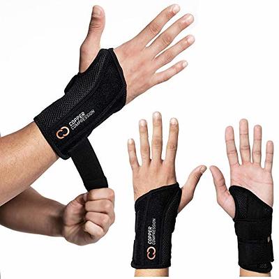 Copper Compression Wrist Brace - Copper Infused Adjustable