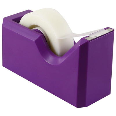 Jam Paper Colorful Desk Tape Dispensers - Orange