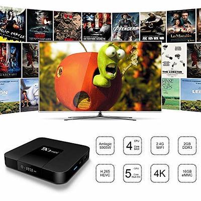 Android TV Box, Original TX3 Mini Android 10.0 TV Box 2GB RAM 16GB ROM Quad  Core 64 Bits Support WiFi 100M LAN Smart TV Box 4K 3D HDR IPTV Media