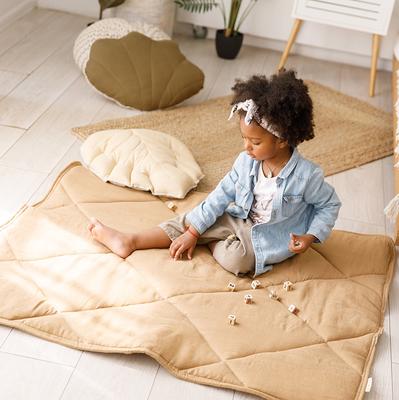 MeMoreCool Glow Foam Baby Play Mat Crawling Mat Baby Rug for Play Area,  Foldable Kids Play Mat Padded Floor Mat for Kids Playroom, Plush Thick  Carpet