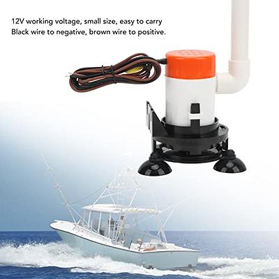 Amarine Made 12v 800gph Livewell Live Bait Tank Aerator