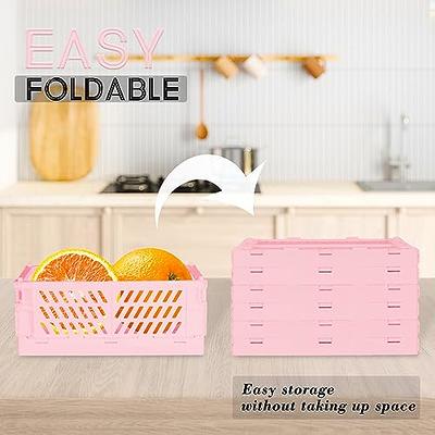 Tioncy 10 Pcs Plastic Storage Bins Multiple Color Small Containers