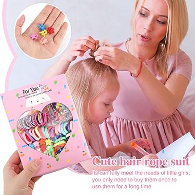 Baby Hair Ties,YGDZ 280 PCS Hair Accessories for Girls, Toddler, Kids,  Cotton Elastics Hair Bands with Organizer Box, Seamless Small Ponytail  Holders, Neutral Colors - Yahoo Shopping