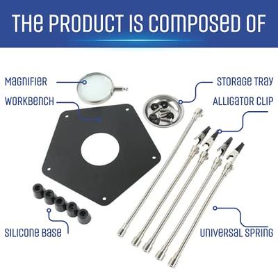 Helping Hands Soldering Station with 3x Magnifier Glass Soldering