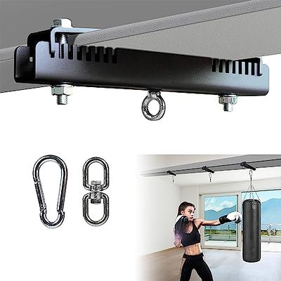 SELEWARE Heavy Duty Steel Beam Clamp, Heavy Bag Mount, Punching Bag Hanger  Heavy Duty Holder for Boxing, Muay Thai and MMA Training, 360° Swivel  Hardware, W/Carabiner - Yahoo Shopping