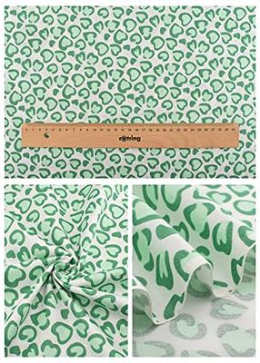 Hanjunzhao Precuts Cotton Fabric Fat Quarters Bundles 18 x 22 inches for  Quilting Sewing Crafting(Green Series) - Yahoo Shopping