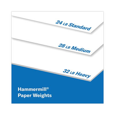  Hammermill Printer Paper, 20 lb Copy Paper, 8.5 x 11 - 4 Bulk  Packs (3000 Sheets) - 92 Bright, Made in the USA : Office Products