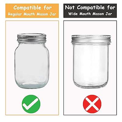 Ball 8-Piece Sip & Straw Lids Set for Wide Mouth Mason Jars