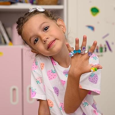 Nutty Toys Little Girl Jewel Rings, 24 Adjustable Kids' Dress Up Pretend  Play Jewelry Set, Best