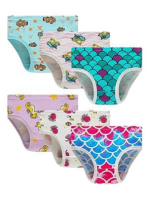 Zamplinka Little Girl Underwears Soft 100% Cotton Panties Big Girls' Undies  Assorted Underwear (Pack of 6) Size 8 - Yahoo Shopping