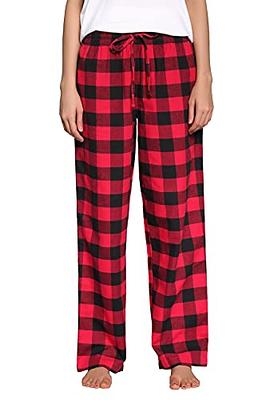 CYZ Men's Fleece Pajama Pant, Black, Small : : Clothing