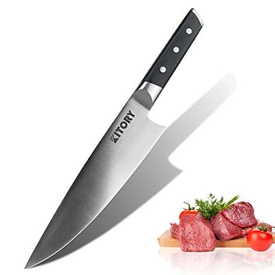  MAD SHARK Chinese Cleaver Knife for Vegetable and Boneless  Meat, Razor Sharp Chef Vegetable Chopping Knife, Balanced Veggie Cleaver 7  In, with Ergonomic Pakkawood Handle: Home & Kitchen