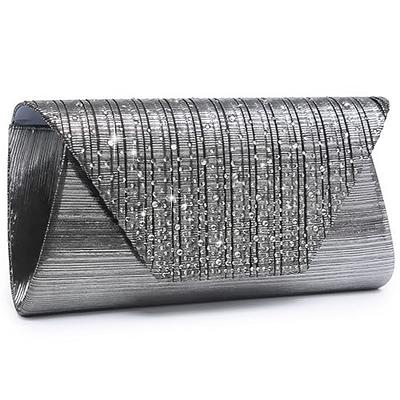 Clutch Purse Glitter Evening Bag Party Cocktail Prom Handbags for