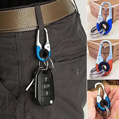 STACCTE Car Keys Keychain, Leather Key Chain, Universal Decorative